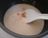 マヨ風味♡ツナとなめ茸の炊き込みご飯作り方2写真