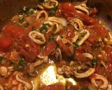 イカとミニトマトのパスタ作り方6写真