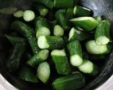 簡単♪美味♪塩麹カレー粉で病みつき胡瓜作り方2写真
