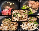 豚肉とアスパラのきのこ炒め *☻*作り方2写真