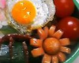 めめっち（キャラ弁）作り方4写真