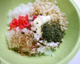 簡単！悪魔のおにぎり☆たこ焼き味作り方1写真