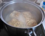 焼き豆腐の煮物とろろ昆布乗せ作り方2写真