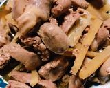 簡単鶏もつ煮作り方8写真