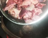 牛スジ味噌煮込み（圧力鍋バージョン）作り方1写真