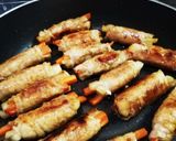 カンタン黒酢で！大根と人参の豚肉ロール作り方5写真