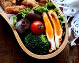 お弁当に！混ぜないチーズ入り玉子焼き作り方7写真