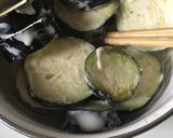 天ぷら粉で♡ナスのお好み焼き作り方3写真