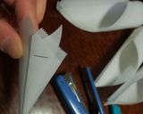 ☆キャラデコケーキ用チョコプレート☆作り方3写真
