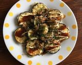 天ぷら粉で♡ナスのお好み焼き作り方7写真