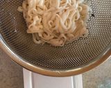 三河屋の煮ぬき汁でつくる納豆うどん作り方2写真