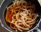 揚げ玉モヤシの玉子とじうどん作り方9写真