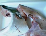 ブリ・カマの塩焼き　・）***＜作り方1写真