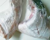 ブリ・カマの塩焼き　・）***＜作り方3写真