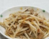 ☆あと一品♪もやしのピリ辛肉味噌炒め☆作り方3写真