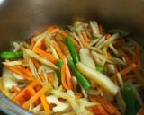 彩りきんぴら作り方7写真