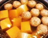 肉だんご&豆腐のはるさめスープ作り方5写真