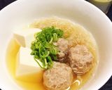 肉だんご&豆腐のはるさめスープ作り方6写真