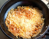 揚げ玉モヤシの玉子とじうどん作り方7写真