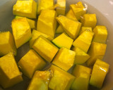 きのう何食べた？ かぼちゃとなすの煮物作り方2写真