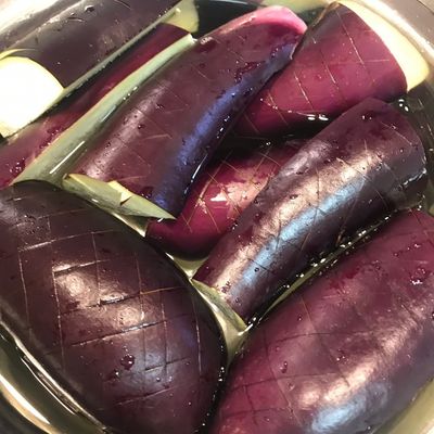 かぼちゃとなす 南瓜とナスの煮物『きのう何食べ』#104 by yahikko