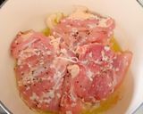 鶏肉とキャベツ、アスパラガスの蒸し焼き作り方6写真