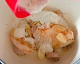 鶏肉とキャベツ、アスパラガスの蒸し焼き作り方11写真