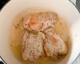 鶏肉とキャベツ、アスパラガスの蒸し焼き作り方12写真