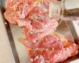 鶏肉とキャベツ、アスパラガスの蒸し焼き作り方5写真