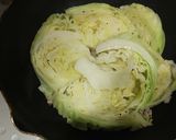 超簡単キャベツのジューシーチーズ焼き作り方3写真