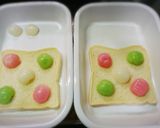 かわいい♥️3色だんごトースト作り方4写真
