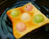 かわいい♥️3色だんごトースト作り方7写真