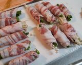 簡単！アスパラとエノキの肉巻き作り方5写真