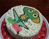 ☆キャラデコケーキ用チョコプレート☆作り方14写真