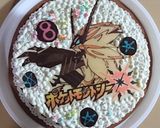 ☆キャラデコケーキ用チョコプレート☆作り方18写真