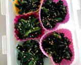 お弁当に♪冷凍ほうれん草で簡単ナムル☆作り方6写真