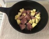 甘辛マヨの鶏なすズッキーニじゃが炒め作り方1写真
