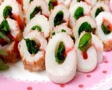 ちくわのシソ梅肉巻(*^^)作り方6写真