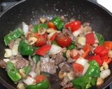 トルコ人シェフ直伝 ラム肉と野菜の炒め物作り方3写真