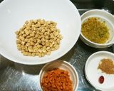 犬ご飯 鮭とえごま作り方1写真