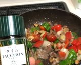 トルコ人シェフ直伝 ラム肉と野菜の炒め物作り方4写真