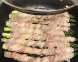 ハーブソルト&レモンでアスパラ肉巻き作り方7写真