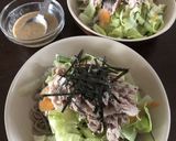 簡単サラダ蕎麦作り方4写真