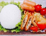 ONE PIECE☆キャラ弁☆海賊旗☆作り方1写真