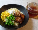 塩豚ゴロゴロ♪冷やしミルク味噌ラーメン作り方5写真