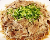 レンジde簡単☆豚もやしの重ね蒸し作り方3写真