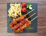 冷凍焼鳥で簡単調理！カリーヴルスト風味作り方9写真