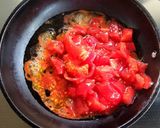 トマト・キムチのうどんドリア作り方3写真