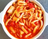 トマト・キムチのうどんドリア作り方10写真