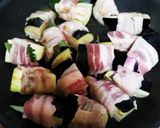 ナスの豚肉と大葉巻き☆低GI作り方2写真